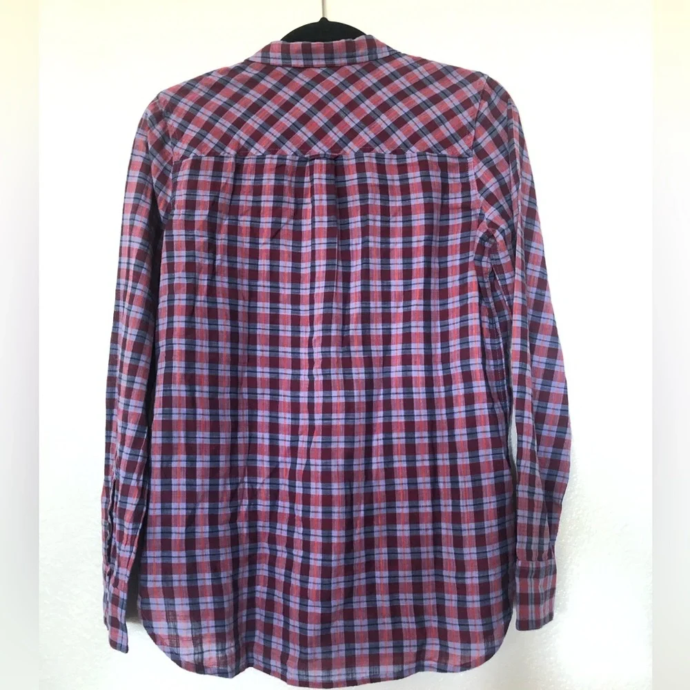 J. Crew boy’s 12 plaid 100%cotton pictures school preppy academia Harry Potter